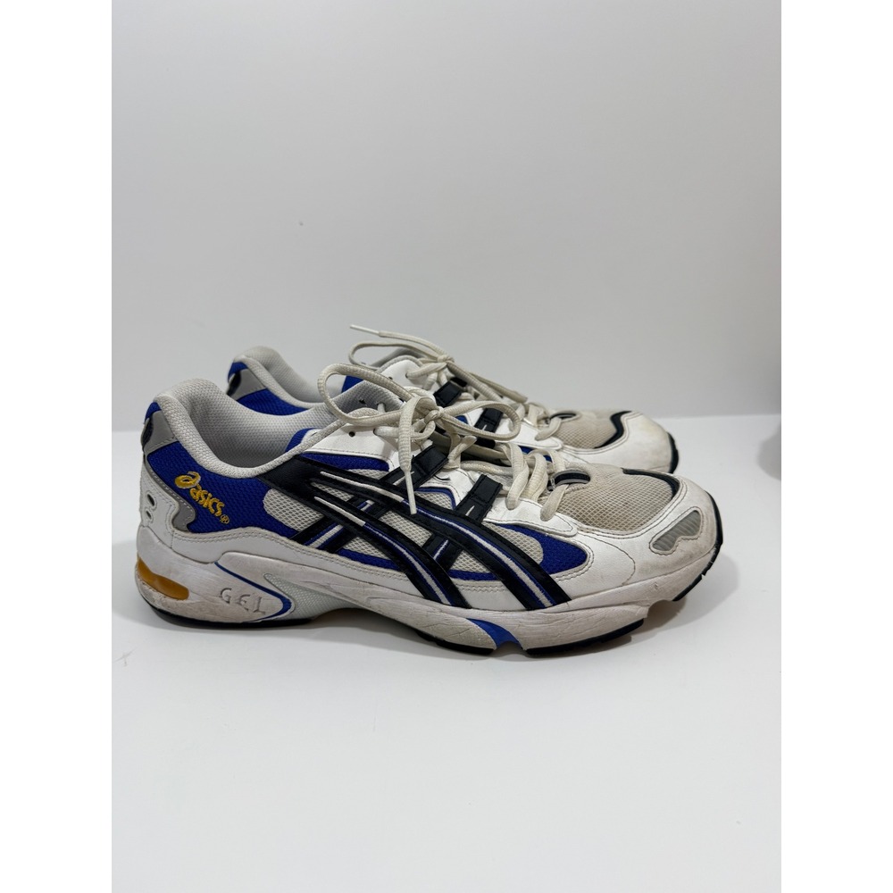 ASICS Gel-Kayano 5 OG Sneakers Mens 11 White Blue Good 1201B042 Running Shoes